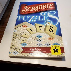 Volume 1 Scrabble Puzzles Book by Joe Edley Paperback – April 1, 2008